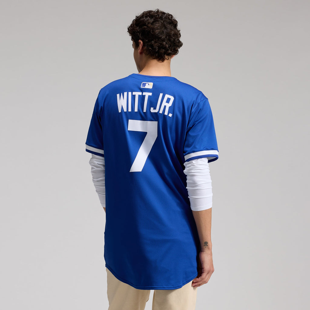 Kansas City Royals Bobby Witt Jr. Nike Royal Alternate 2 Elite Player Jersey