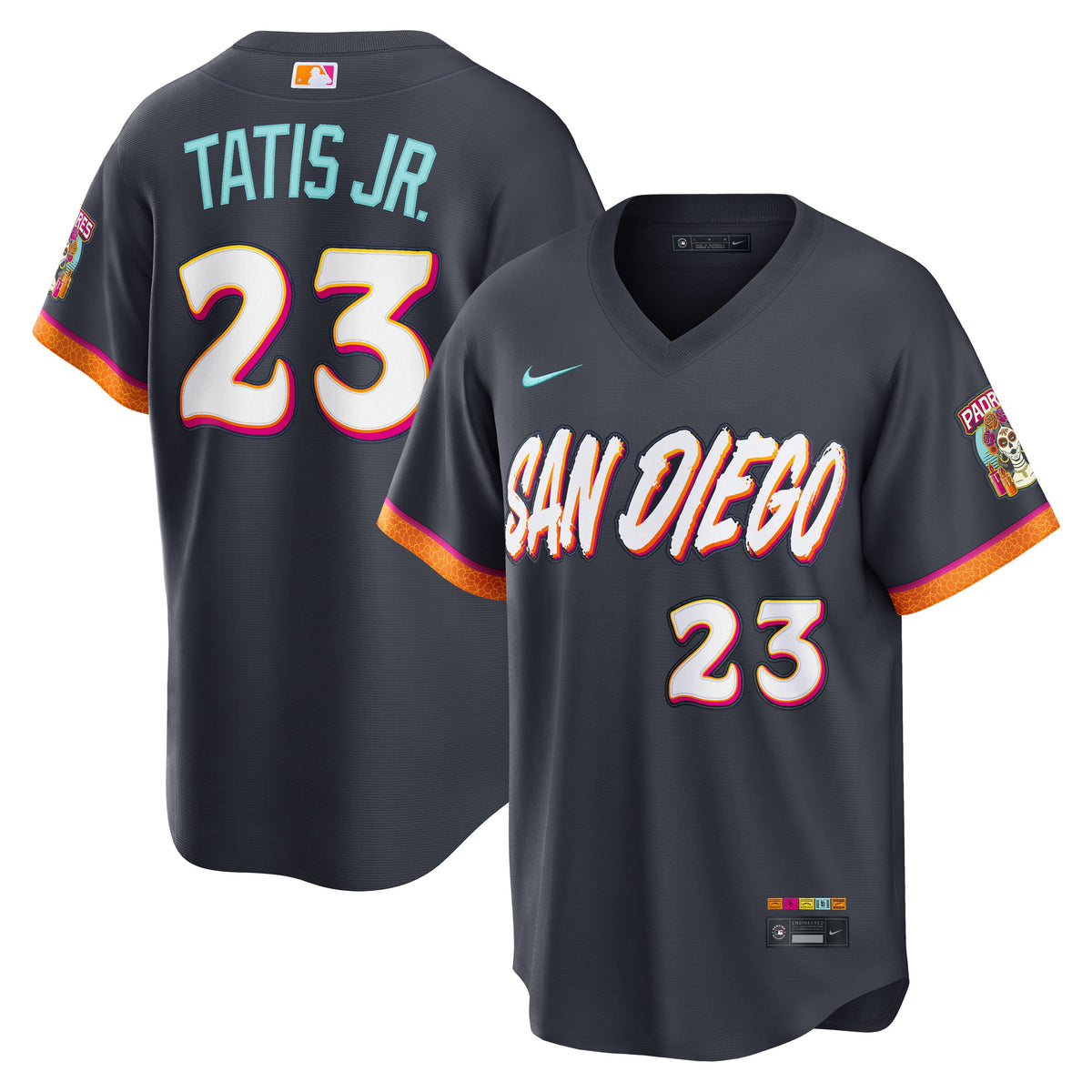 San Diego Padres Fernando Tatis Jr. Nike Obsidian 2026 City Connect Stadium Jersey