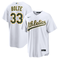 Athletics Henry Bolte Nike White Home Replica Jersey