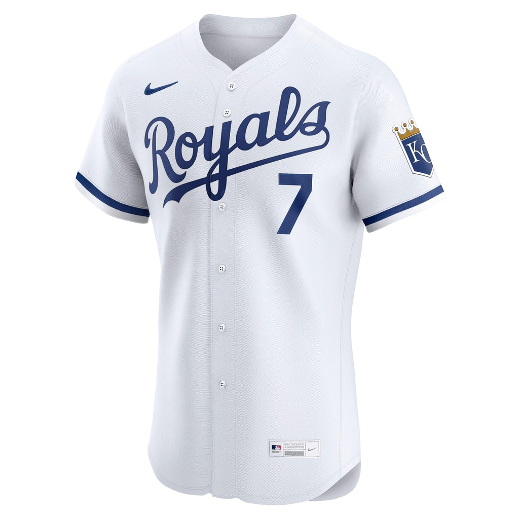 Kansas City Royals Bobby Witt Jr. Nike Royal Alternate 2 Elite Player Jersey
