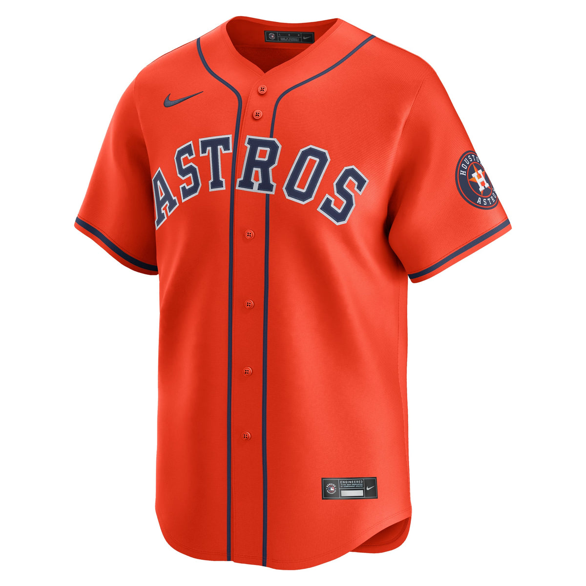 Houston Astros Nike White Home Limited Jersey