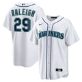 Seattle Mariners Cal Raleigh Nike White Home Replica Player Jersey