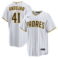 San Diego Padres Miguel Andujar Nike White Home Replica Jersey