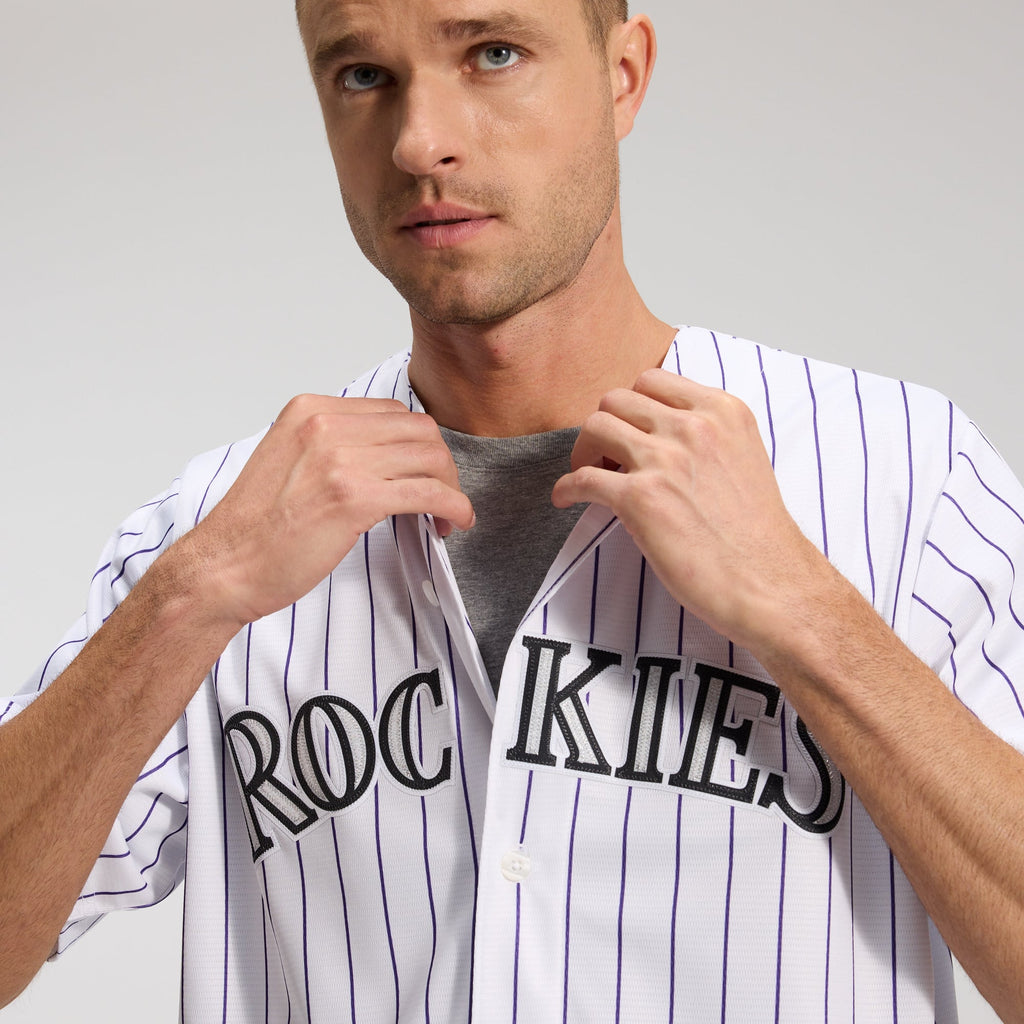 Colorado Rockies Nike White Home Replica Team Jersey