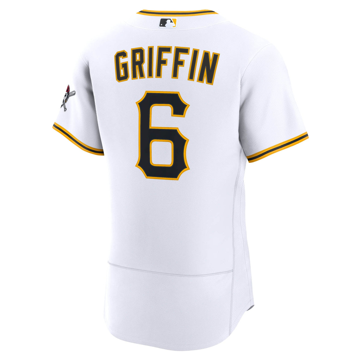 Pittsburgh Pirates Konnor Griffin Nike White Home Authentic Jersey