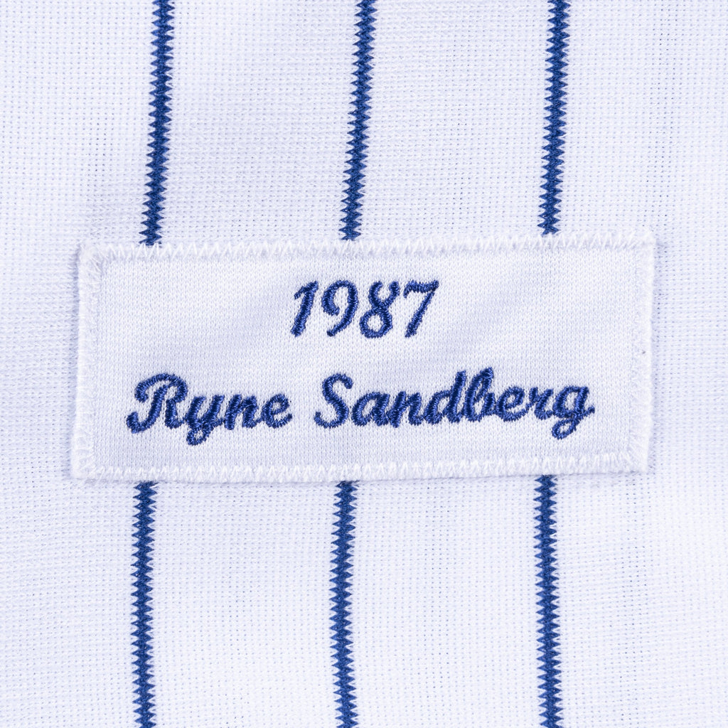 Chicago Cubs Ryne Sandberg White Cooperstown Collection 1987 Authentic Player Jersey
