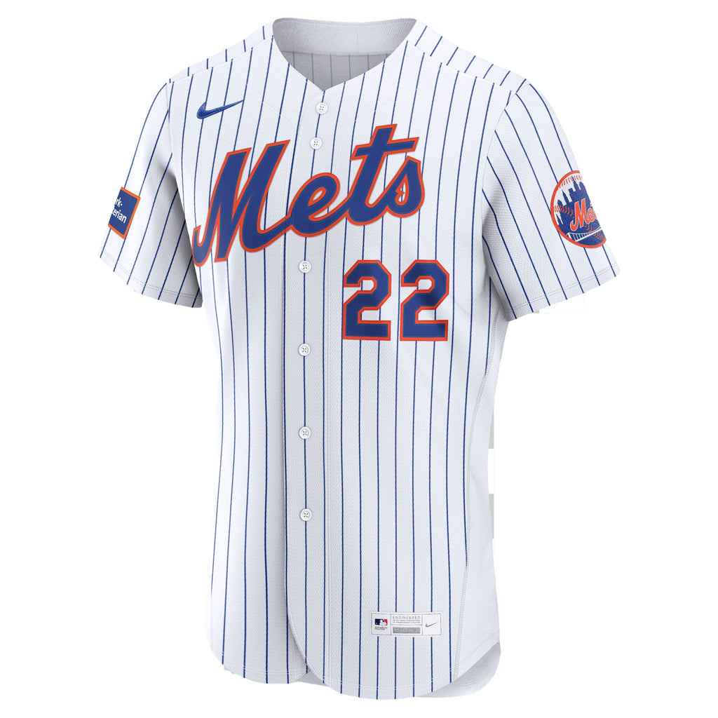 New York Mets Juan Soto Nike Black Alternate Authentic Sponsor Patch Jersey