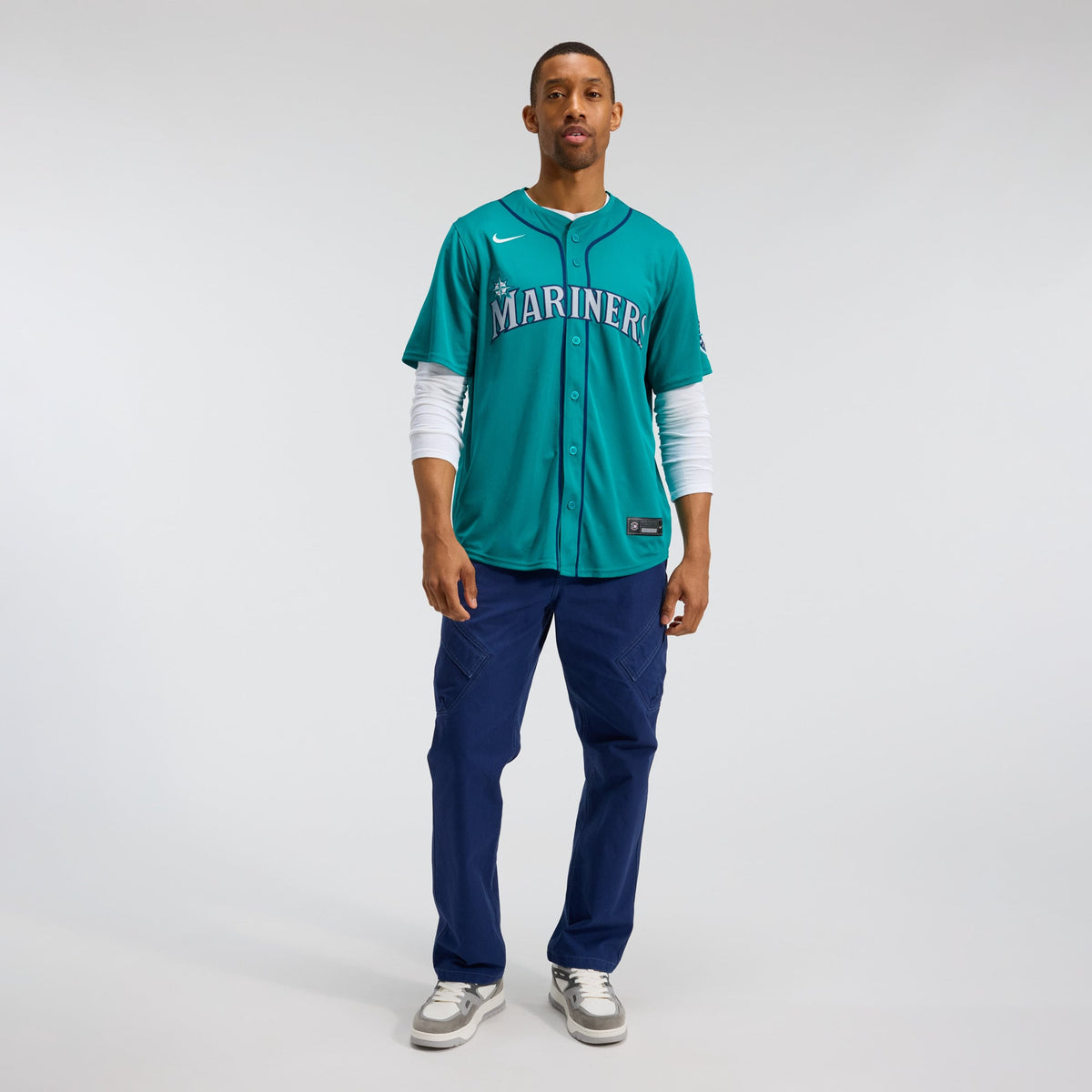 Seattle Mariners Cal Raleigh Nike Teal Alternate Limited Jersey