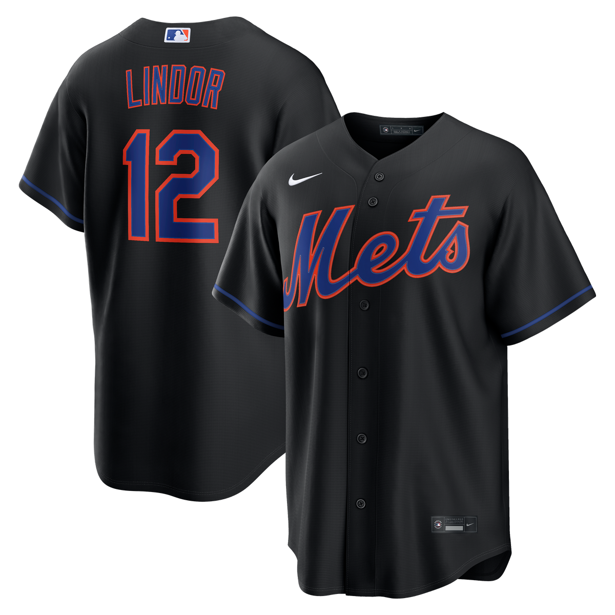 New York Mets Francisco Lindor Nike White Home Replica Jersey