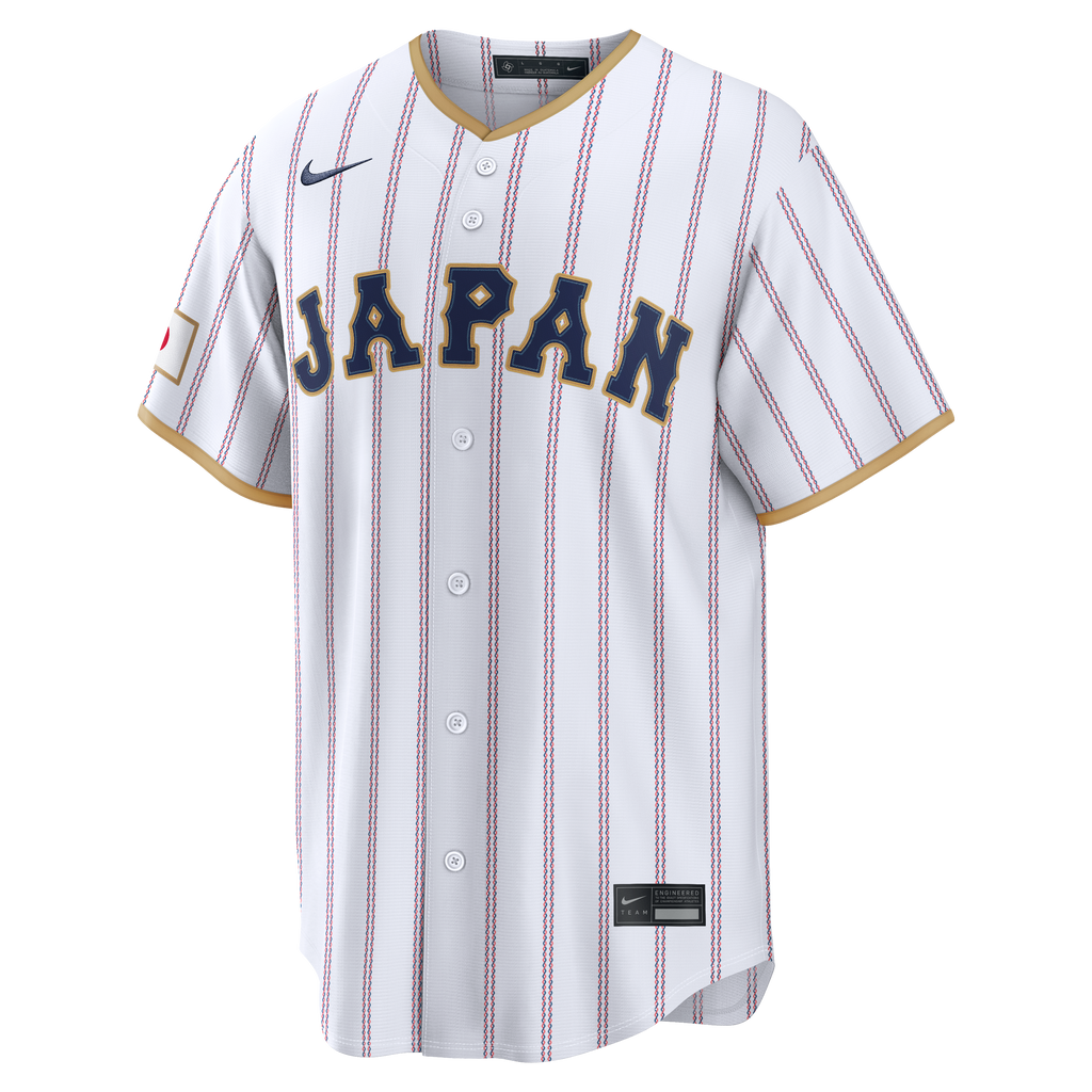 Japan Baseball Shohei Ohtani Nike White 2026 World Baseball Classic Home Stadium Jersey