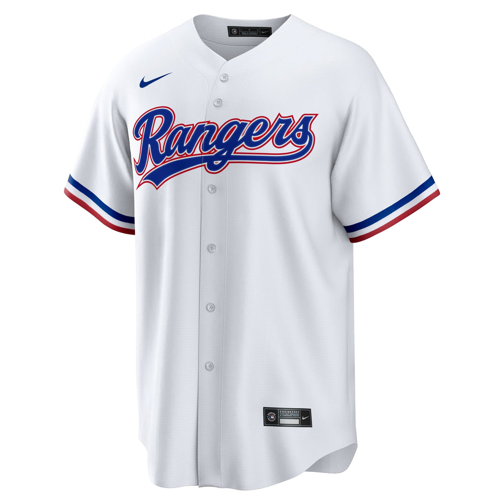 Texas Rangers Nike White #1 Groom Home Replica Jersey