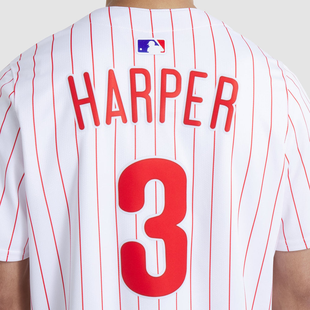 Philadelphia Phillies Bryce Harper Nike Gray Road Limited Player Jersey