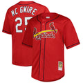 St. Louis Cardinals Mark McGwire Mitchell & Ness Red Big & Tall Cooperstown Mesh Batting Practice Jersey