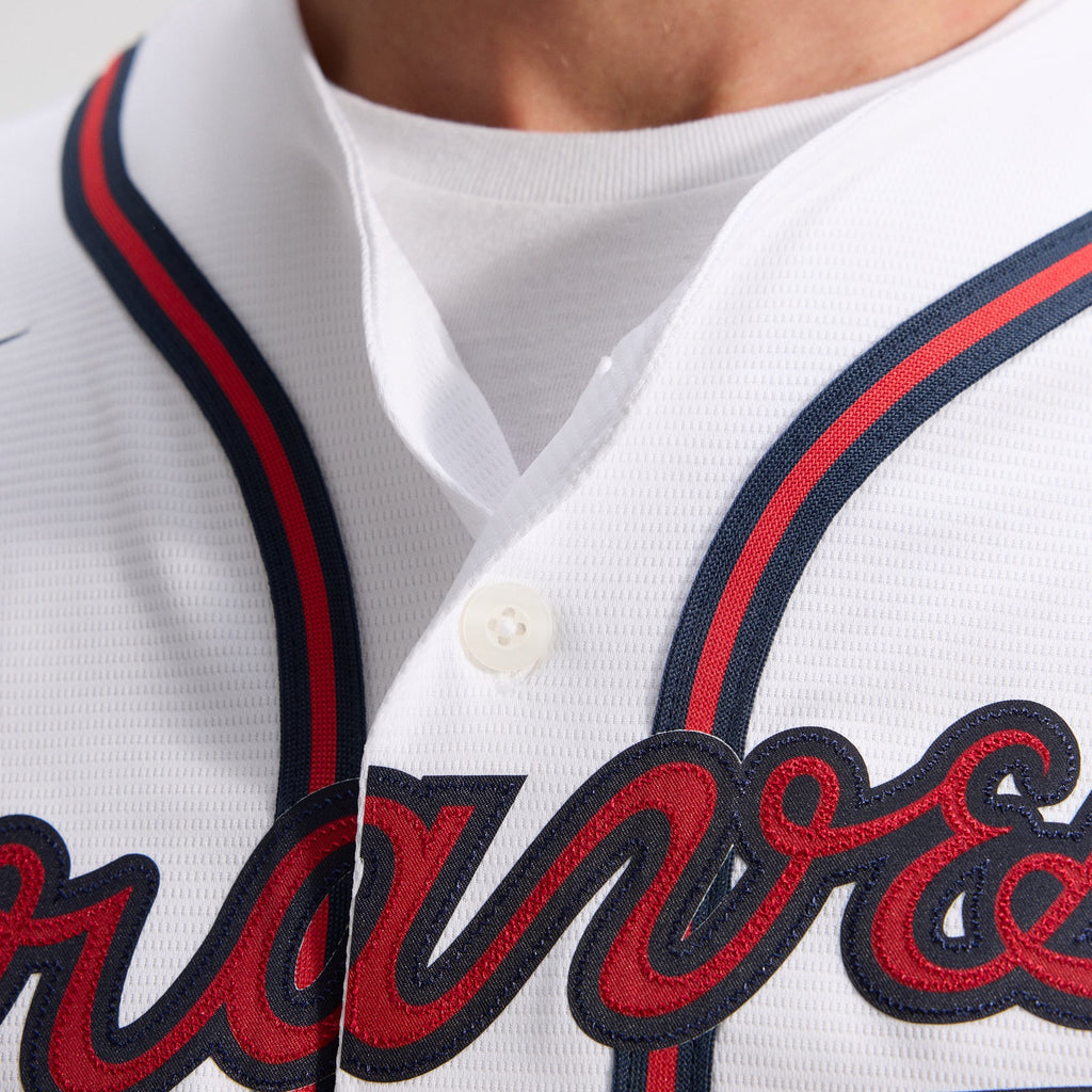 Atlanta Braves Nike White Home Replica Team Jersey