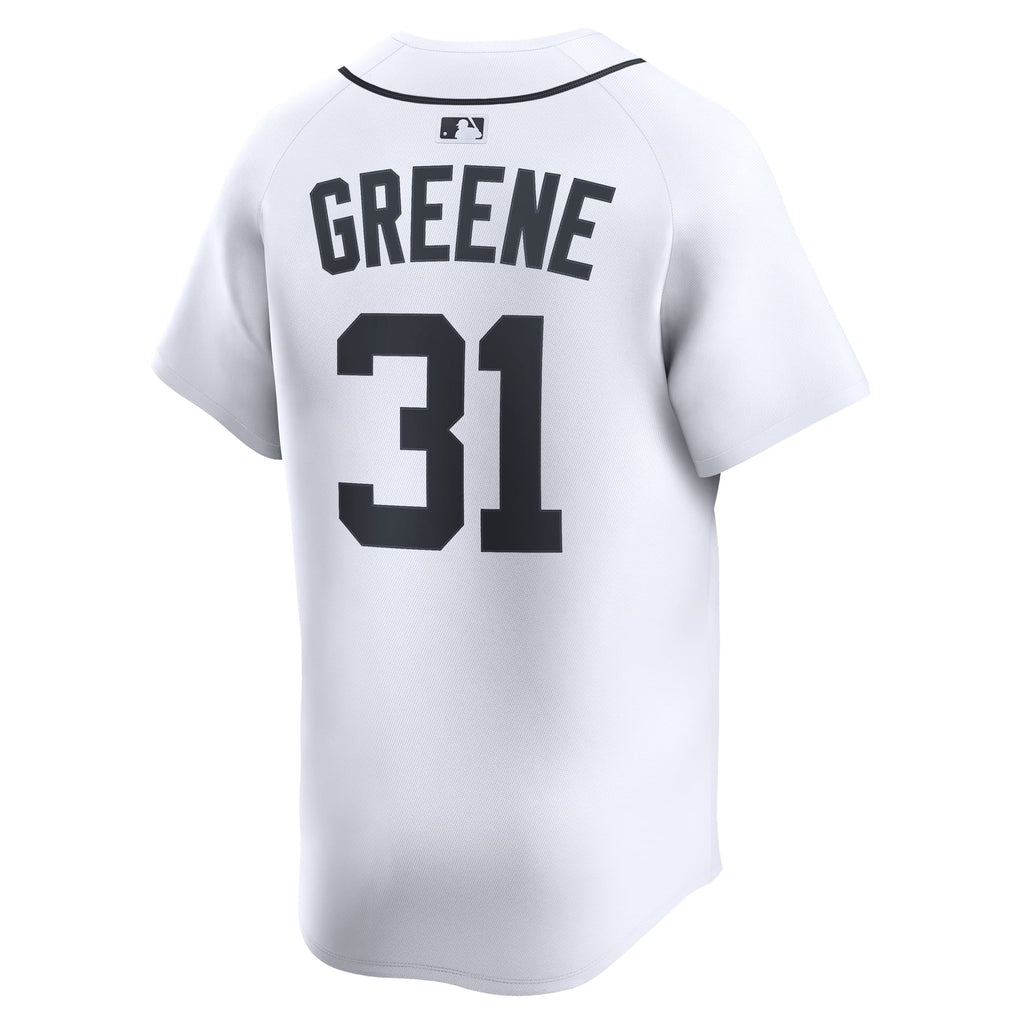 Detroit Tigers Riley Greene Nike White Home Limited Player Jersey