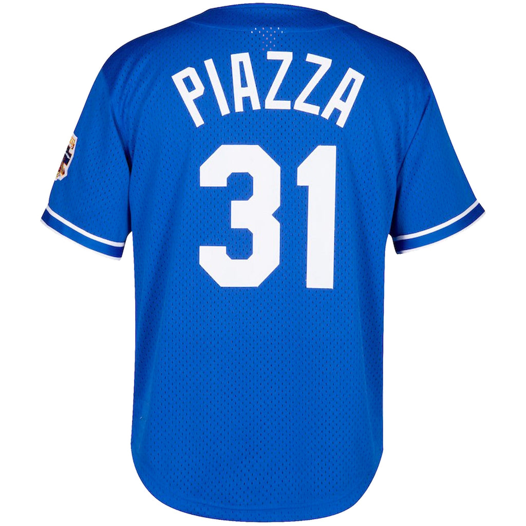 Los Angeles Dodgers Mike Piazza Mitchell & Ness Royal Big & Tall Cooperstown Mesh Batting Practice Jersey