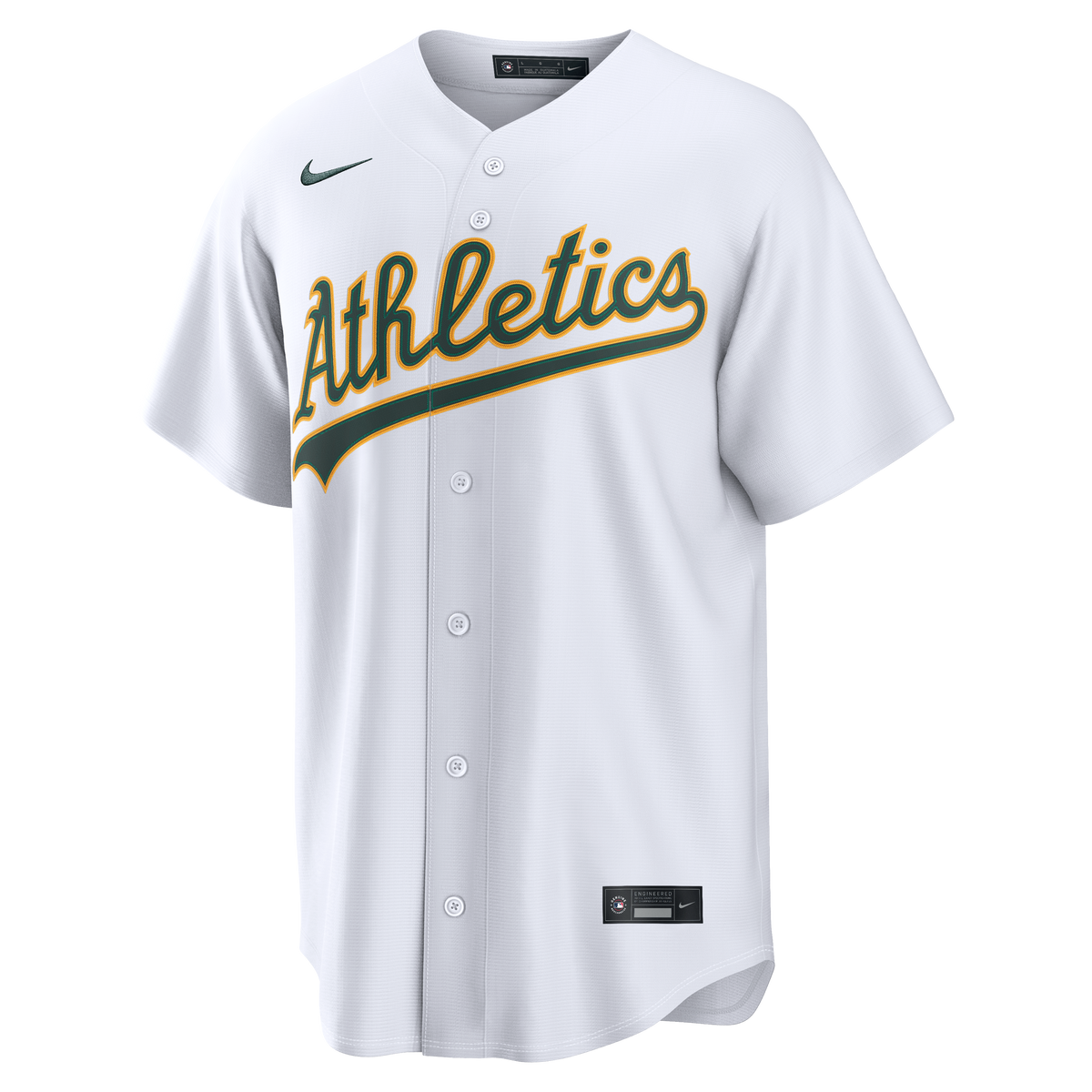 Athletics Henry Bolte Nike White Home Replica Jersey