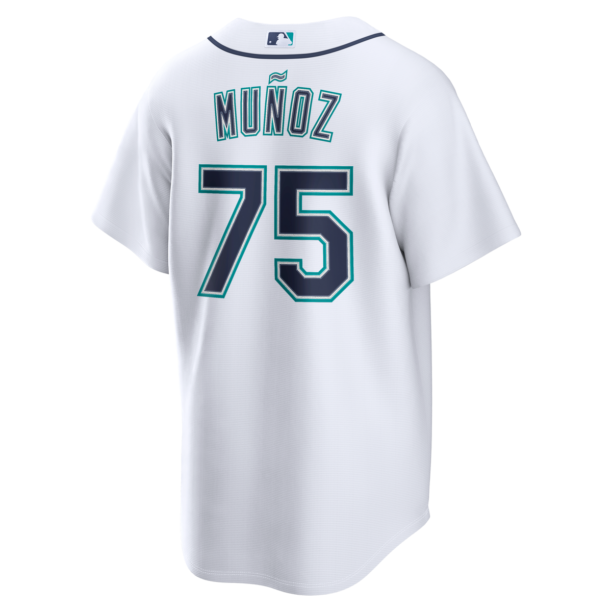 Seattle Mariners Andrés Muñoz Nike White Home Replica Jersey