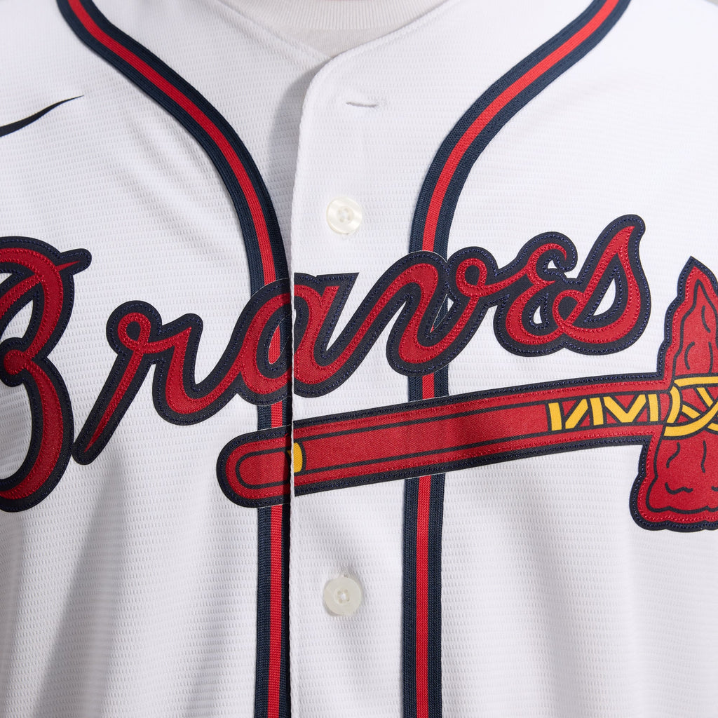 Atlanta Braves Nike White Home Replica Team Jersey