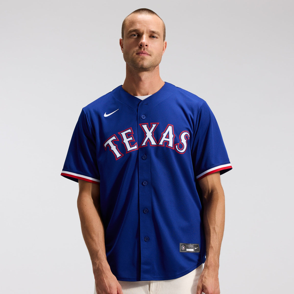 Texas Rangers Corey Seager Nike Gray Road Replica Jersey
