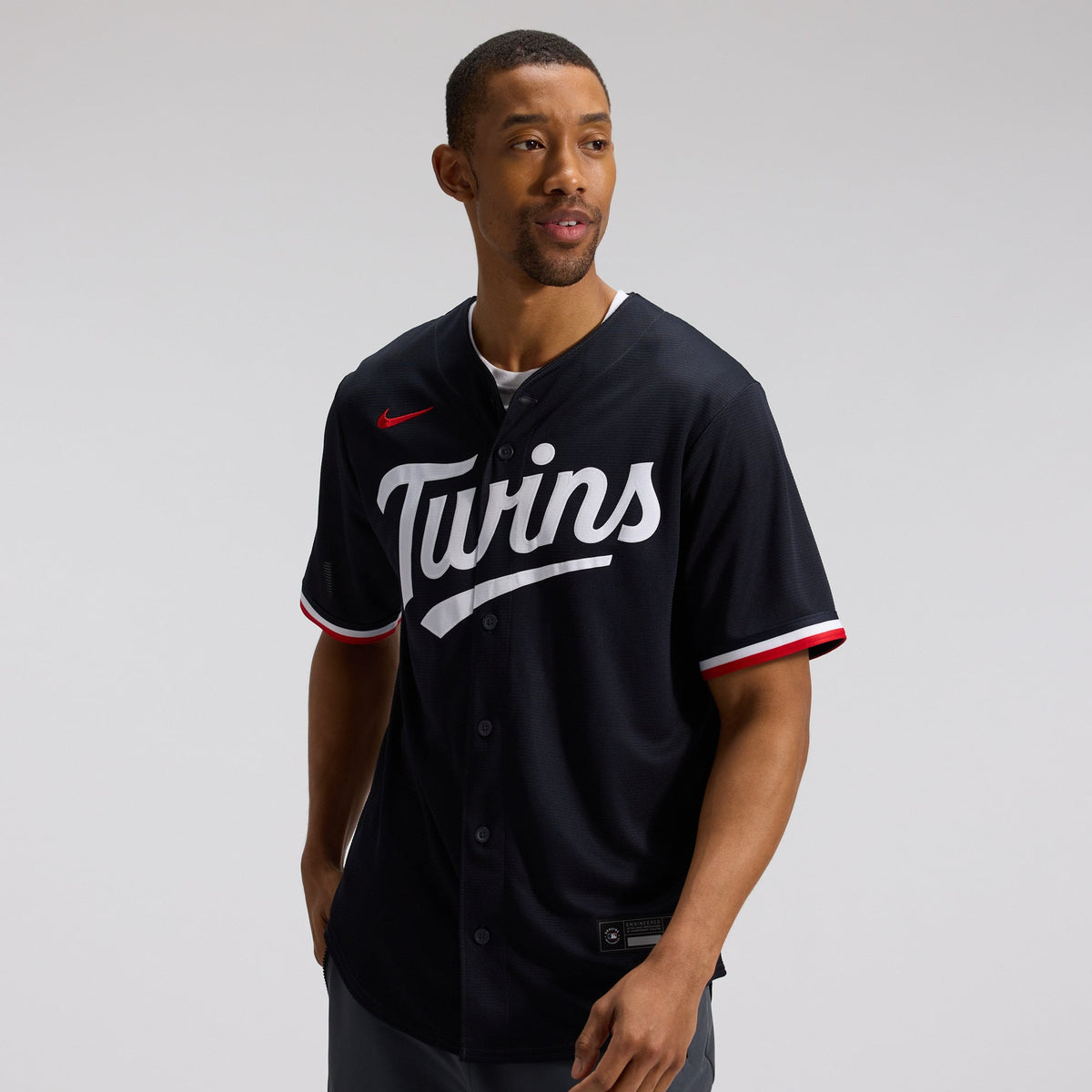 Minnesota Twins Nike Navy Alternate Replica Jersey