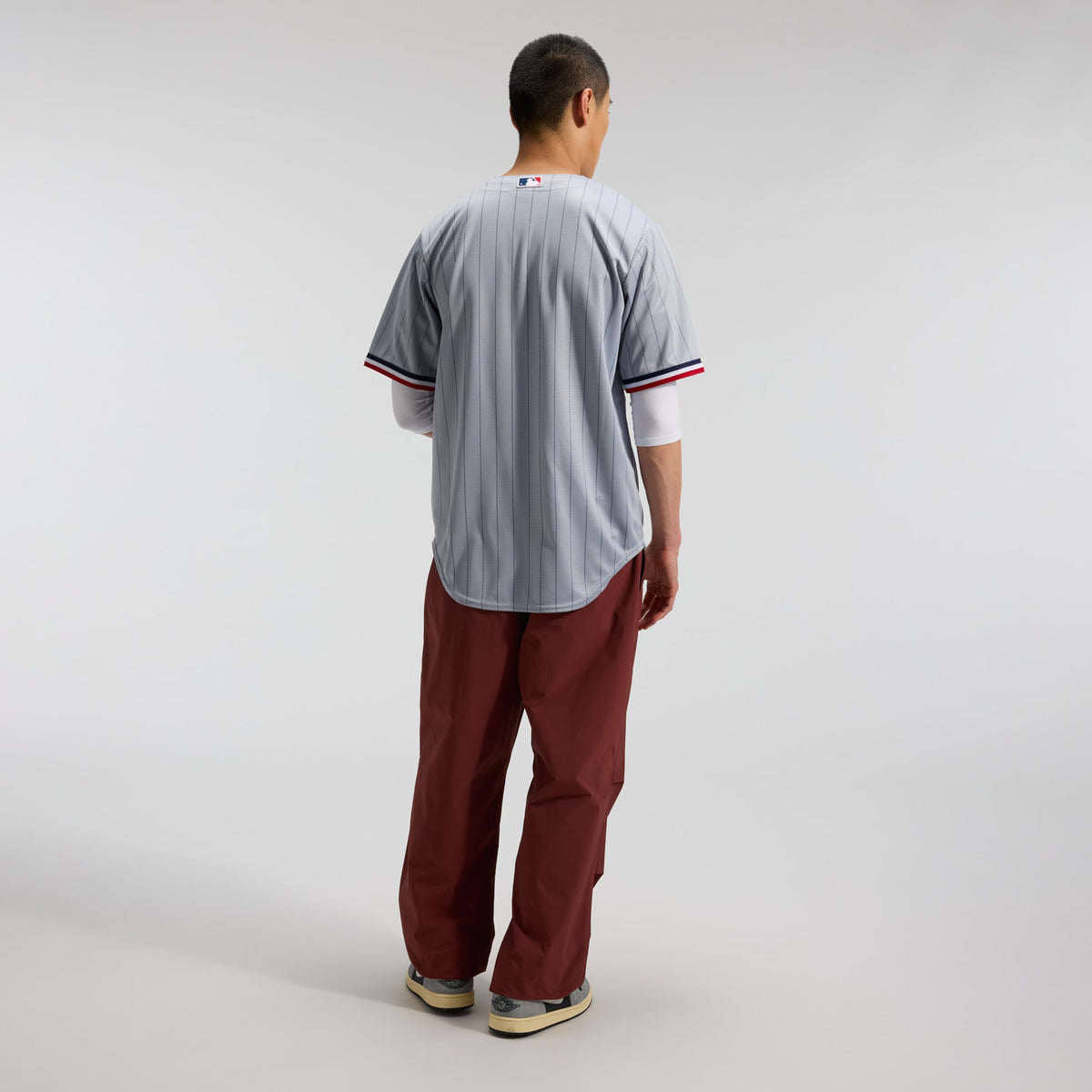 Minnesota Twins Nike Gray Road Replica Team Jersey