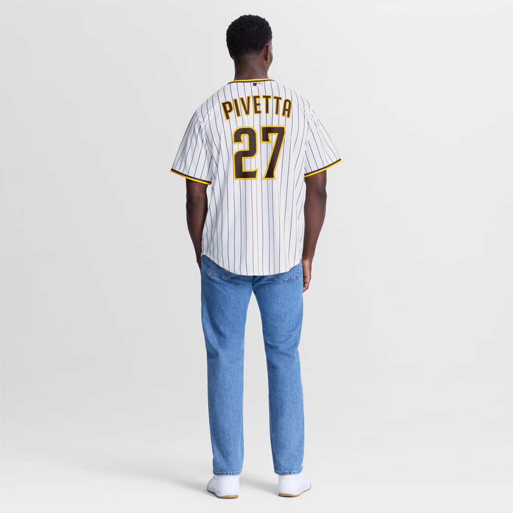 San Diego Padres Nick Pivetta Nike White Home Replica Jersey