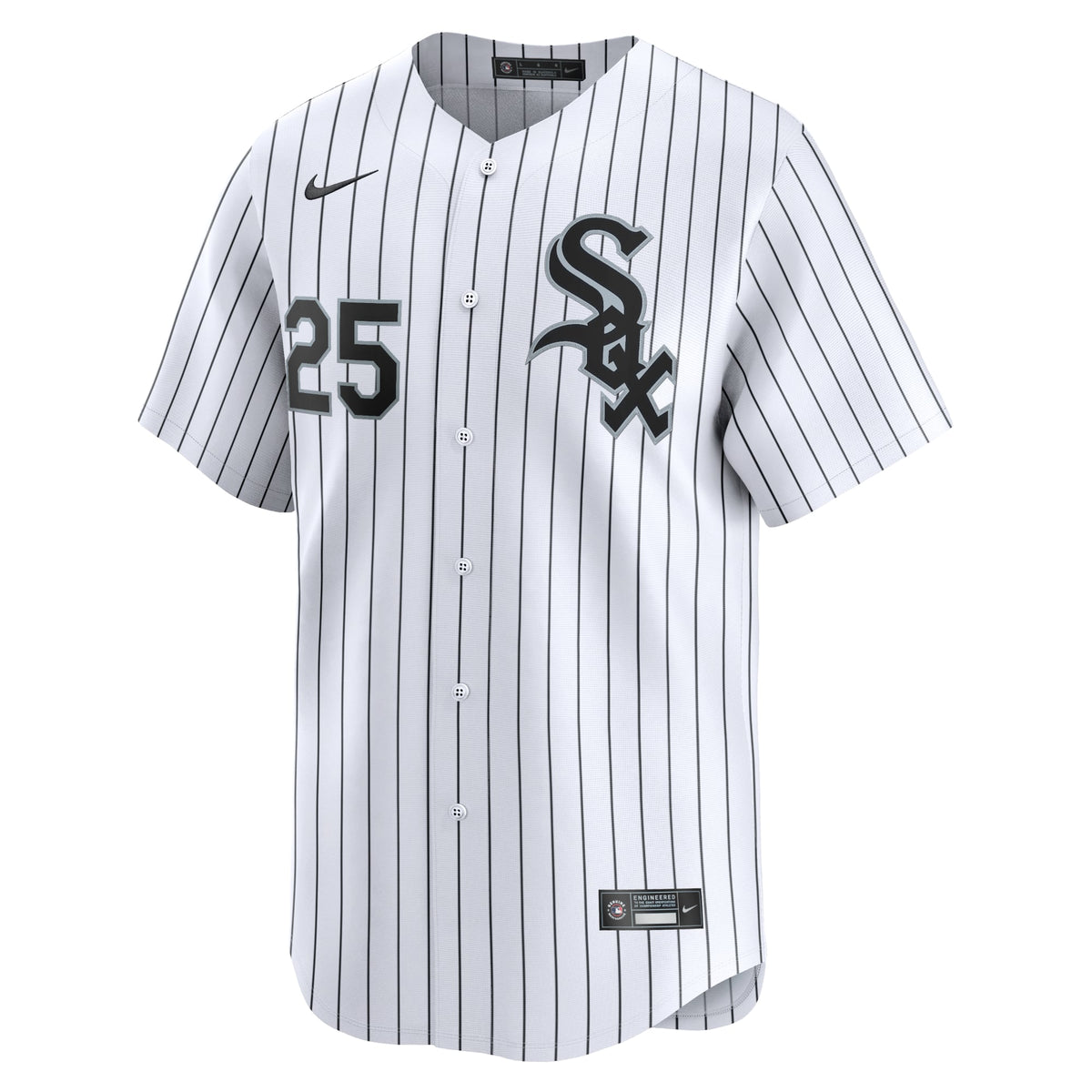 Chicago White Sox Andrew Vaughn Nike White Home Limited Player Jersey