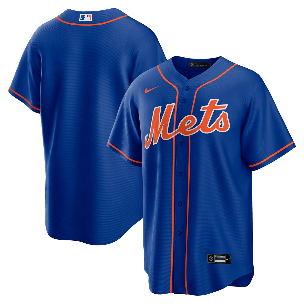 New York Mets Nike Royal Alternate Replica Team Jersey
