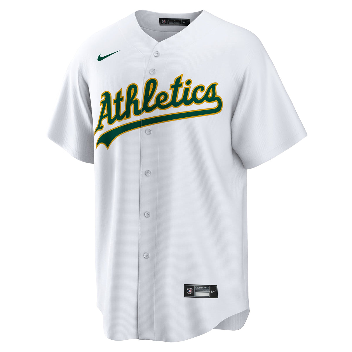Athletics Lawrence Butler Nike White Home Replica Jersey