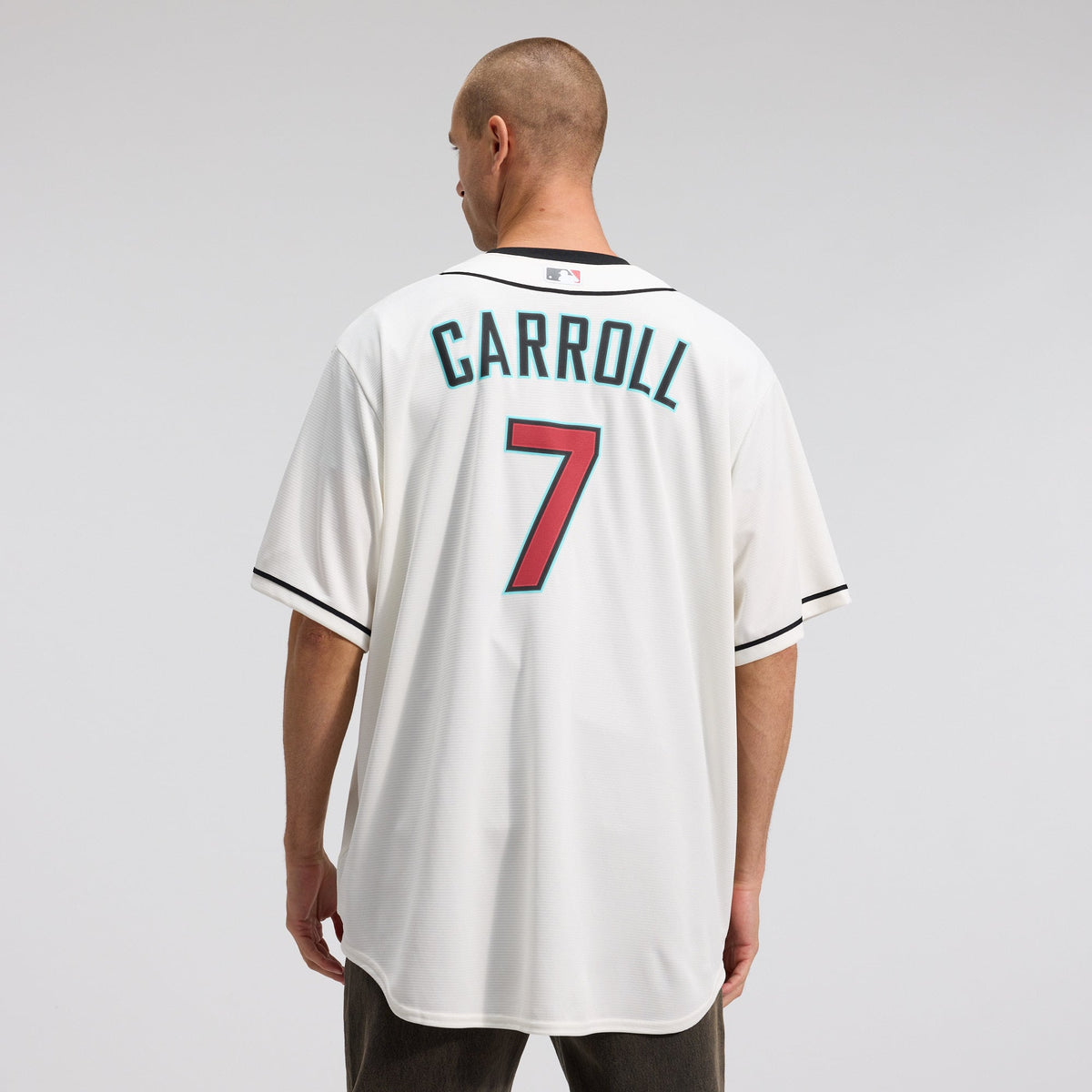 Arizona Diamondbacks Corbin Carroll Nike Cream Home Replica Jersey