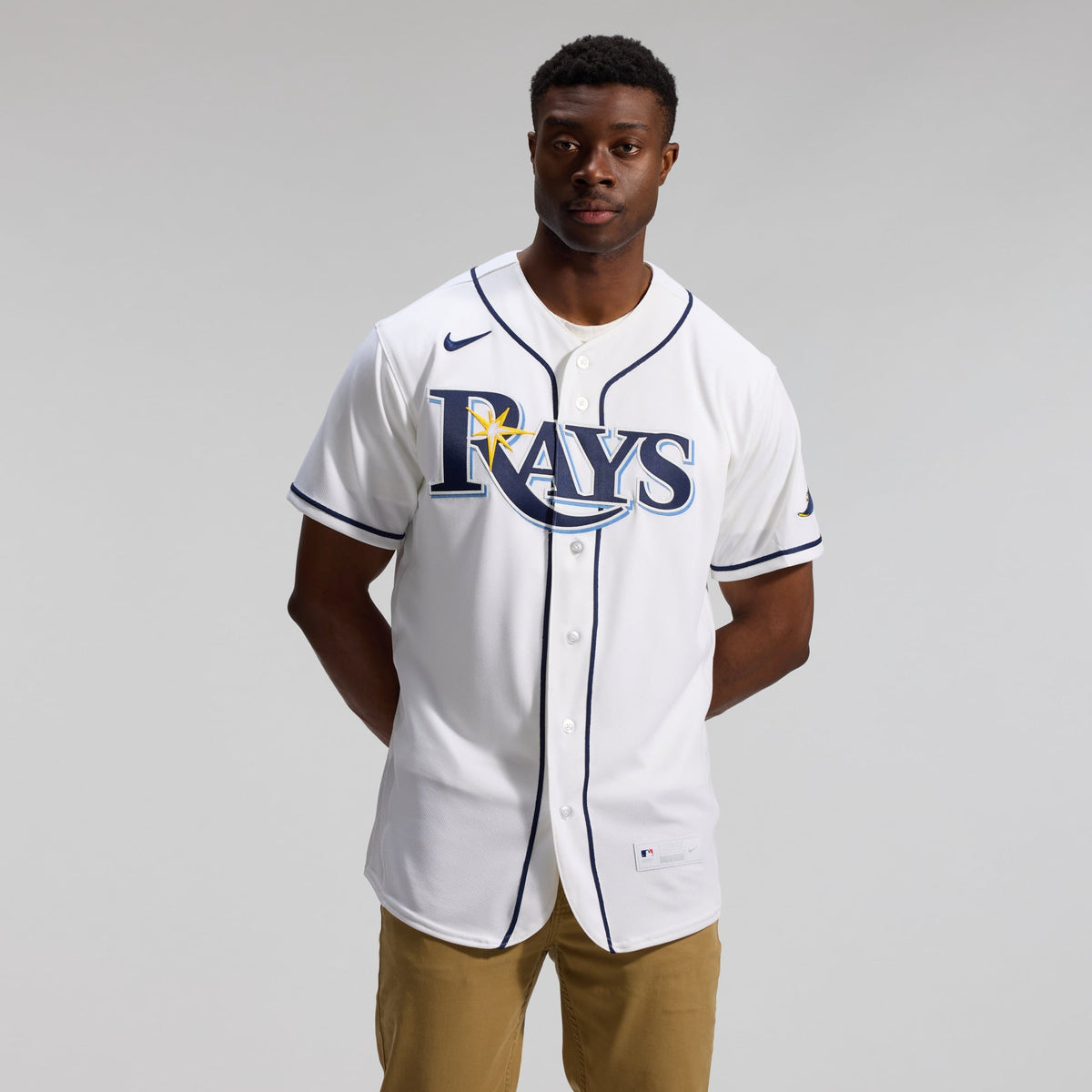 Tampa Bay Rays Nike Light Blue Alternate Authentic Jersey