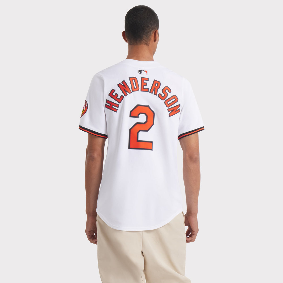 Baltimore Orioles Gunnar Henderson Nike White Home Limited Player Jersey