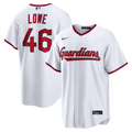 Cleveland Guardians Nathaniel Lowe Nike White Home Replica Jersey