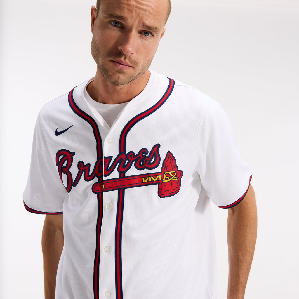 Atlanta Braves Nike White Home Limited Jersey