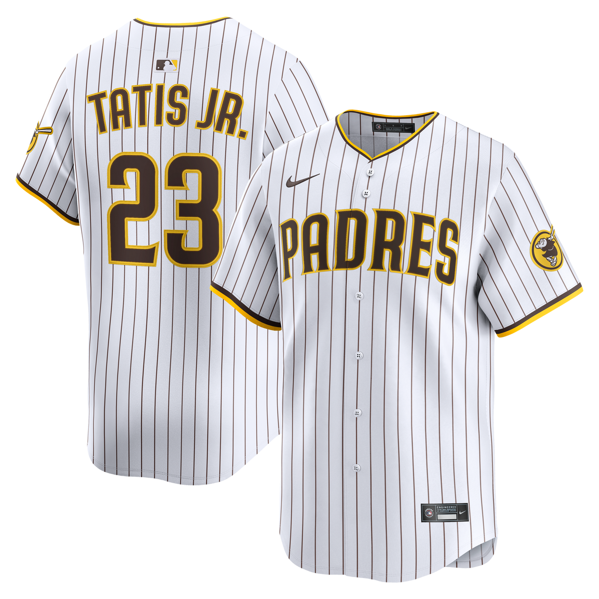 San Diego Padres Fernando Tatis Jr. Nike Khaki Alternate Limited Player Jersey