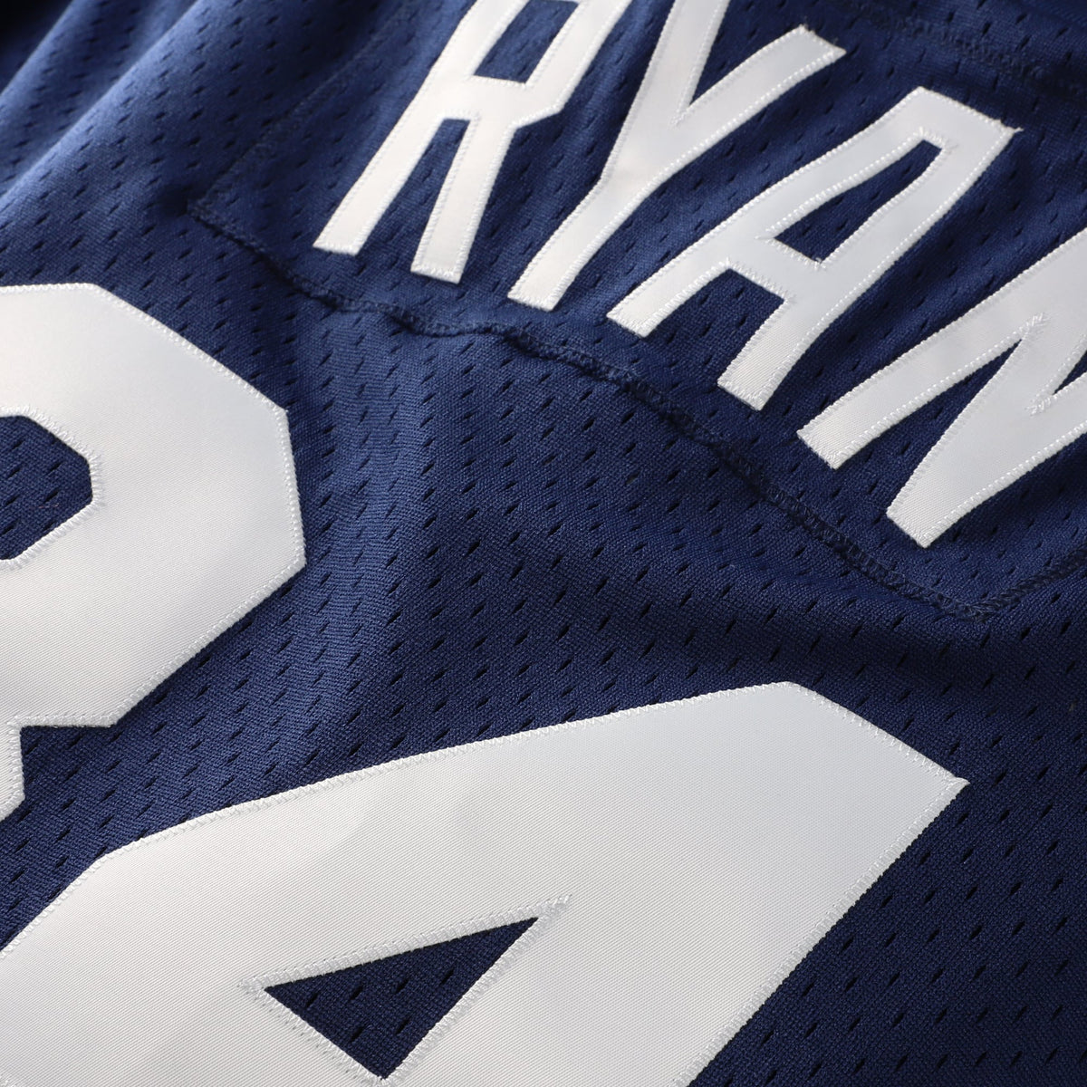 Houston Astros Nolan Ryan Mitchell & Ness Navy Cooperstown Collection Big & Tall Mesh Batting Practice Jersey