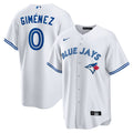Toronto Blue Jays Andres Gimenez Nike White Home Replica Jersey