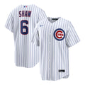 Chicago Cubs Matt Shaw Nike White Home Replica Jersey