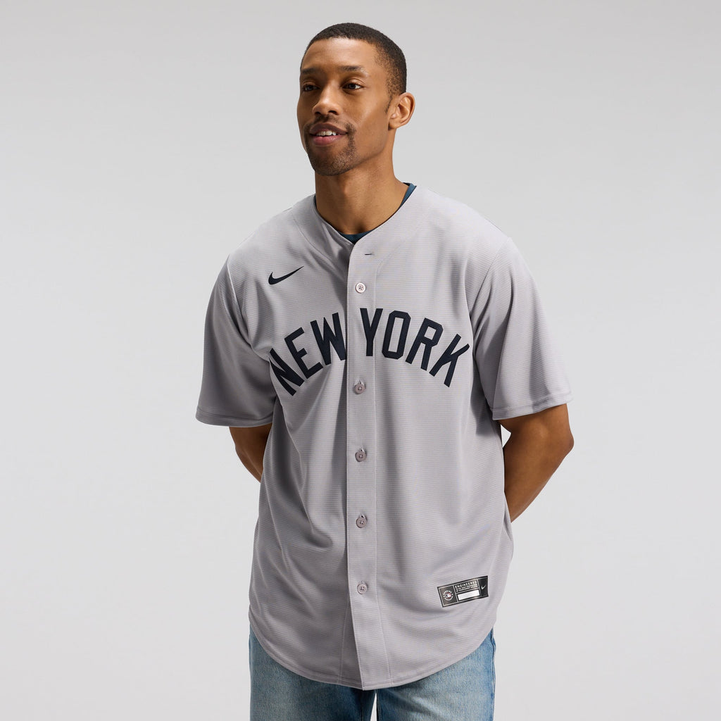 New York Yankees Gerrit Cole Nike Gray Road Replica Jersey