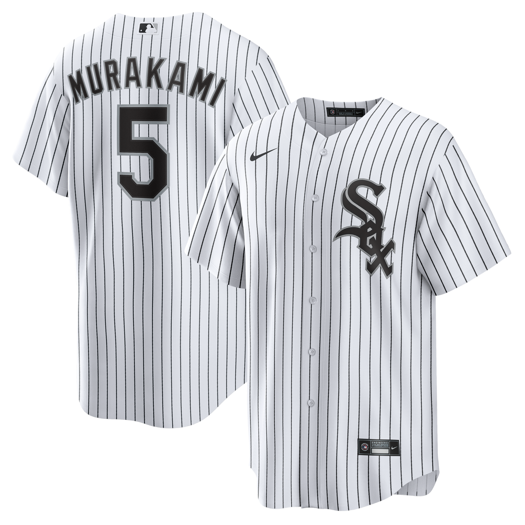 Chicago White Sox Munetaka Murakami Nike White Home Replica Jersey