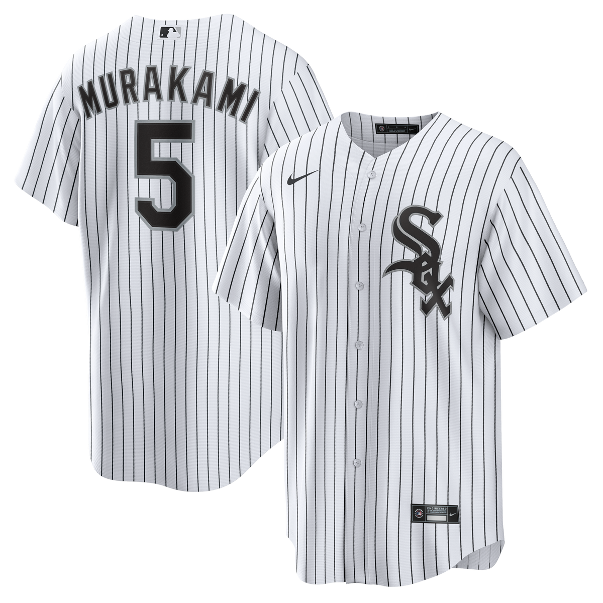 Chicago White Sox Munetaka Murakami Nike White Home Replica Jersey