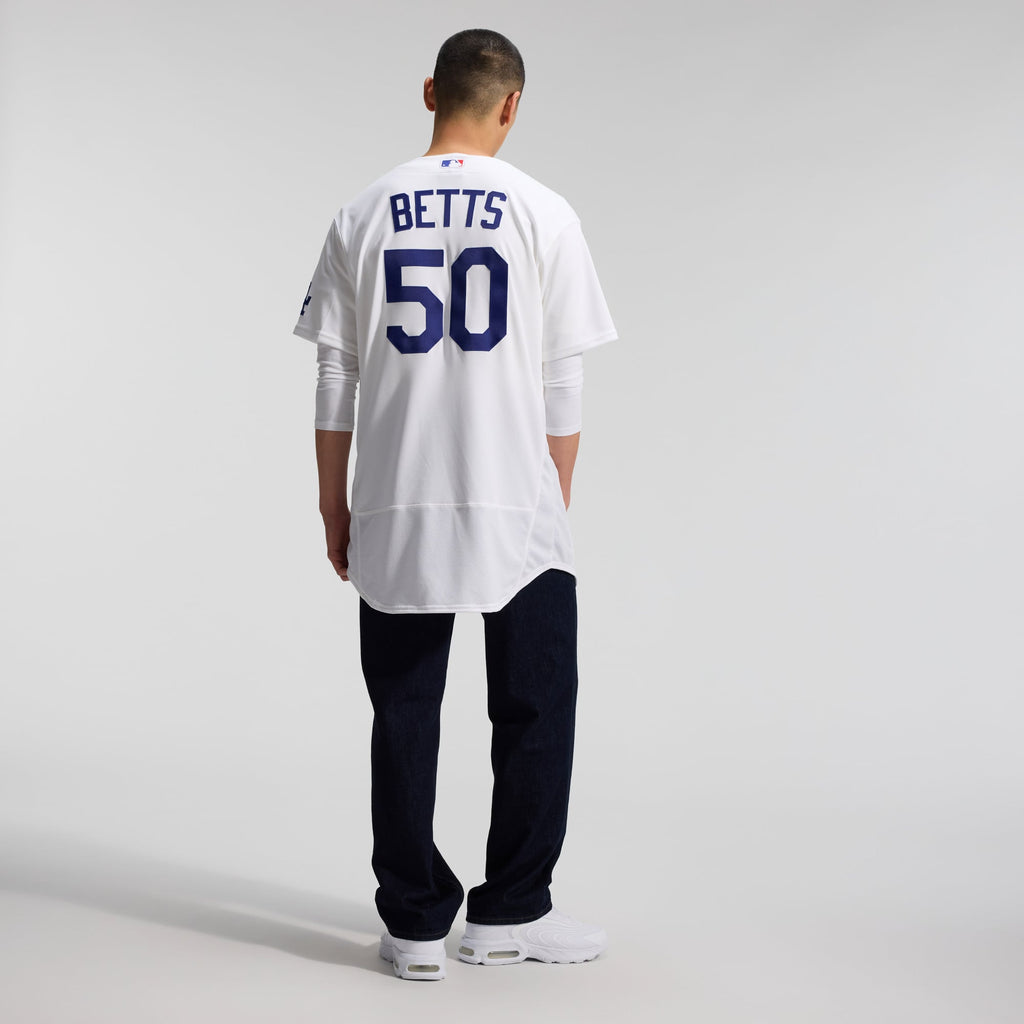 Los Angeles Dodgers Mookie Betts Nike White Home Authentic Jersey