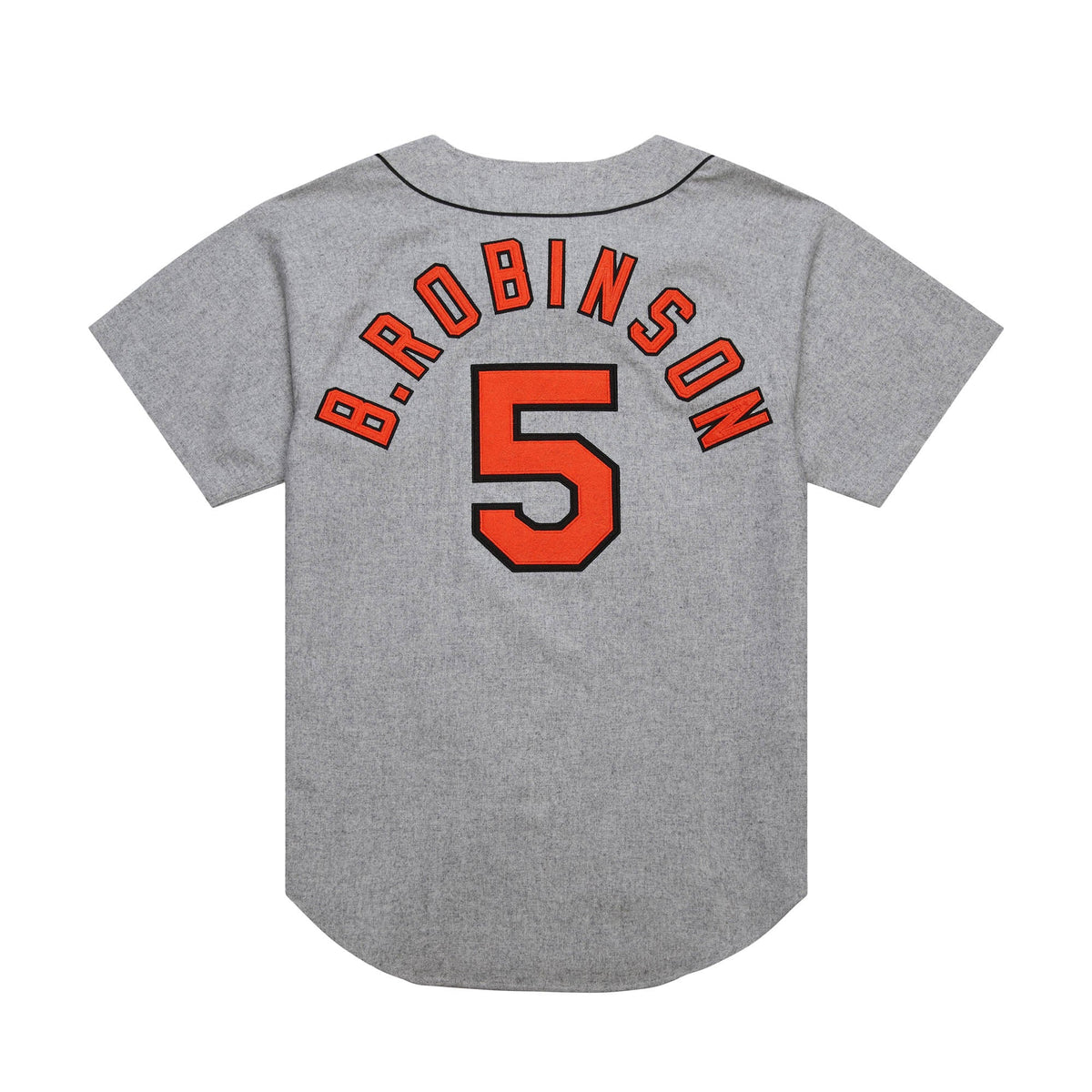 Baltimore Orioles Brooks Robinson Mitchell & Ness Gray Cooperstown Collection 1966 Authentic Jersey