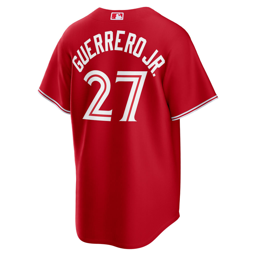 Toronto Blue Jays Vladimir Guerrero Jr. Nike Red Canada Day Replica Jersey