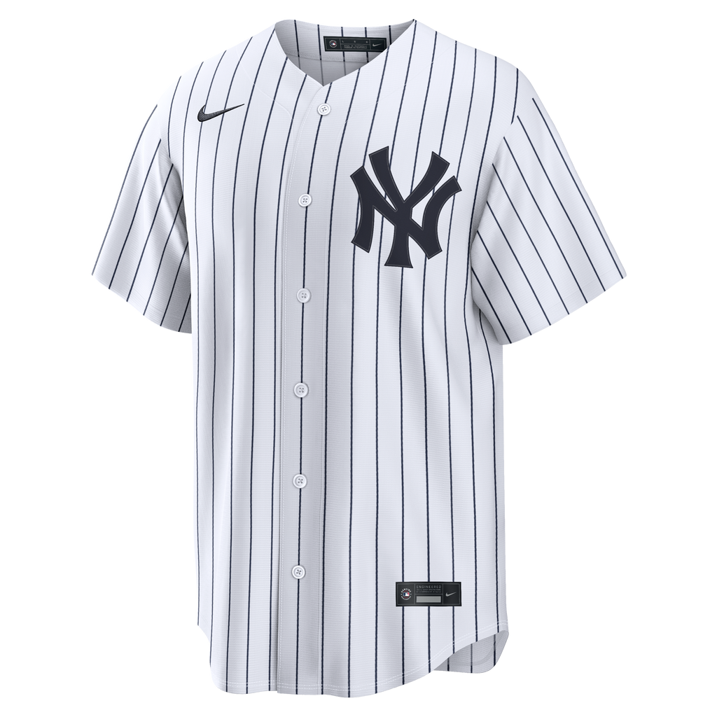 New York Yankees George Lombard Jr. Nike White Home Replica Jersey
