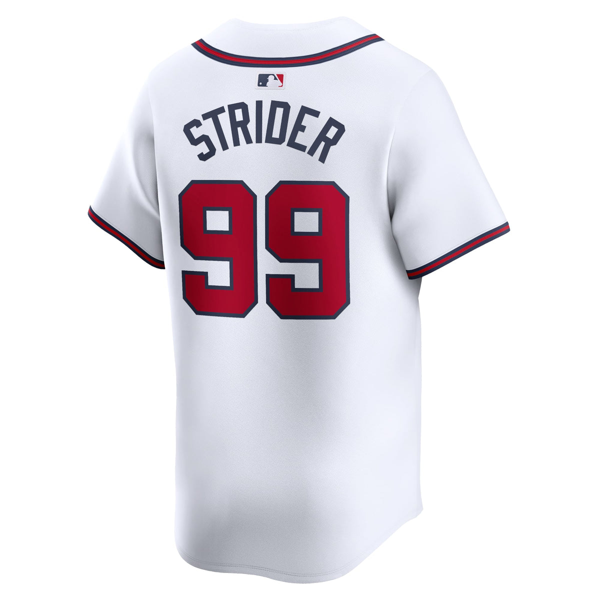 Atlanta Braves Spencer Strider Nike White Home Limited Player Jersey