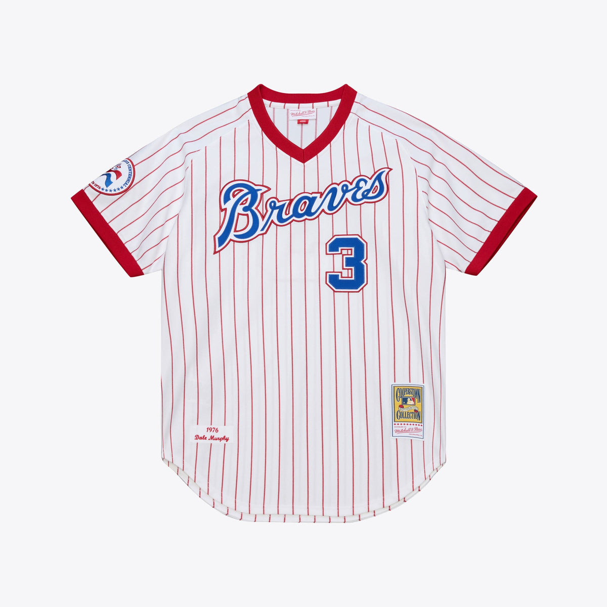 Atlanta Braves Dale Murphy Mitchell & Ness White 1976 Authentic Jersey