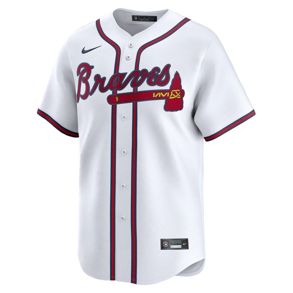 Atlanta Braves Austin Riley Nike White Home Limited Player Jersey