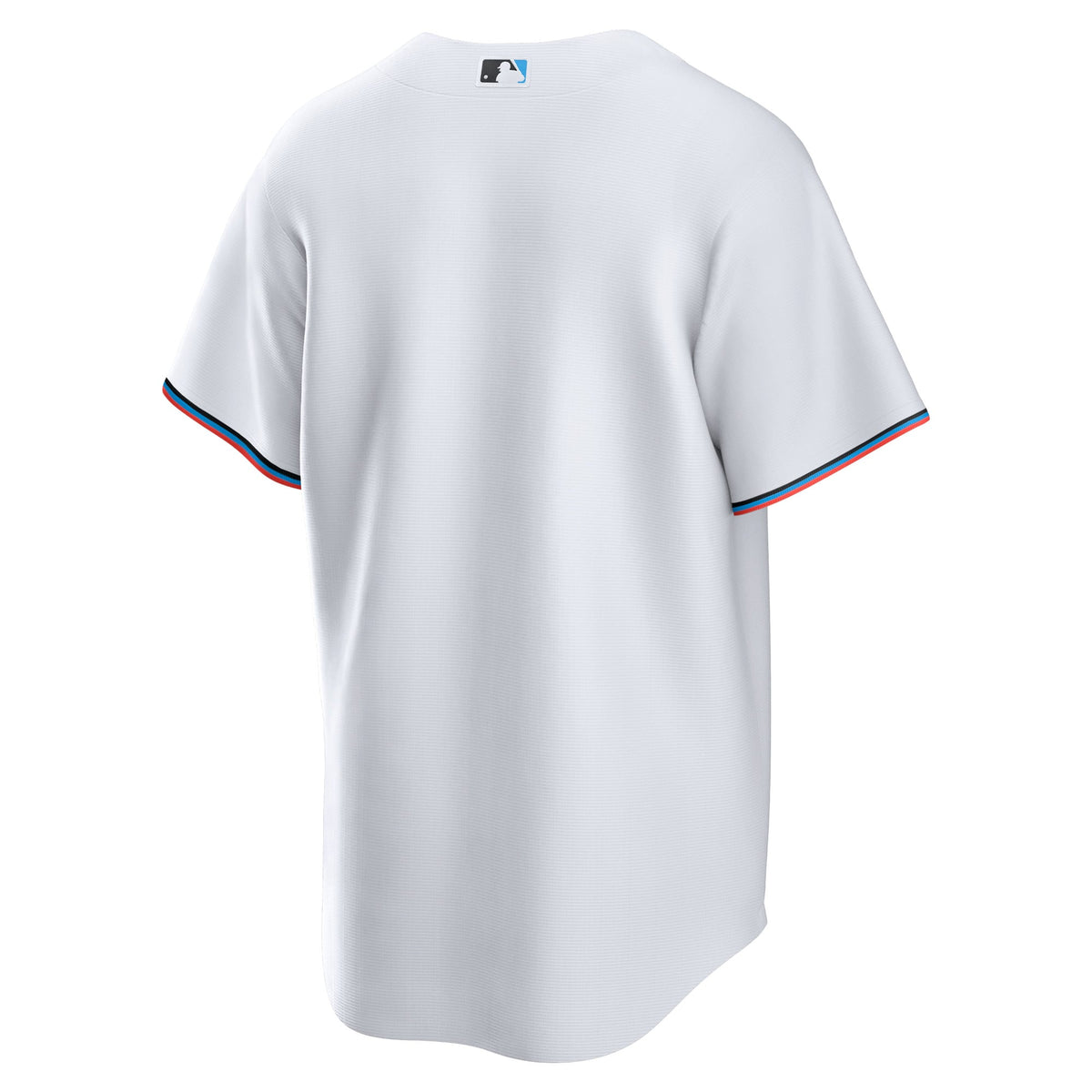 Miami Marlins Nike White Home Blank Replica Jersey